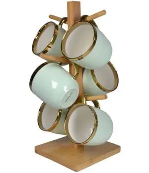 Porcelan šolja na stalku 