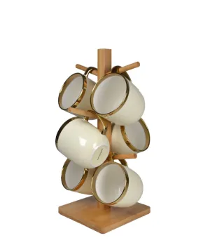 Porcelan šolja na stalku