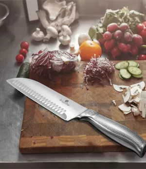 Santoku Japanski nož 20 cm black rose collection 1/1